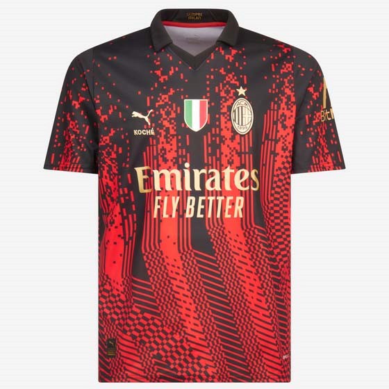 Tailandia Camiseta AC Milan 4th 2022/23 Rojo